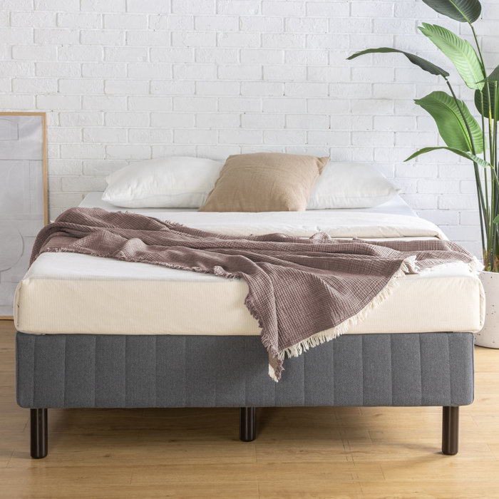 Zinus Justina 16'' Mattress Foundation & Reviews Wayfair